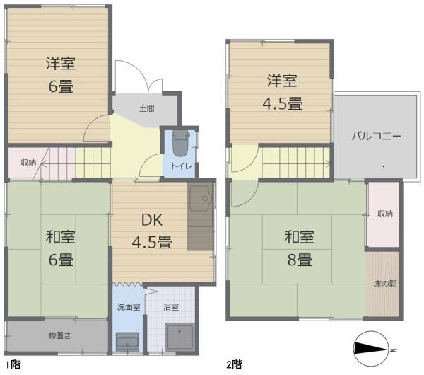 あま市甚目寺権現の中古一戸建