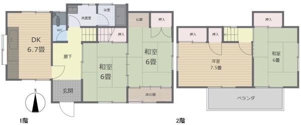 春日井市松本町　中古戸建