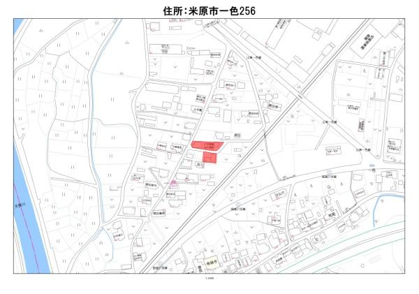 米原市一色の土地