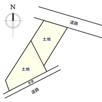 江南市古知野町花霞　土地