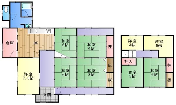 東近江市きぬがさ町の中古一戸建て