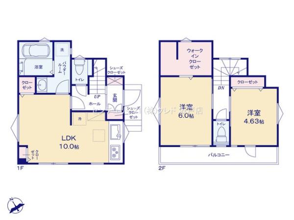 川越市砂R4-A　新築一戸建て