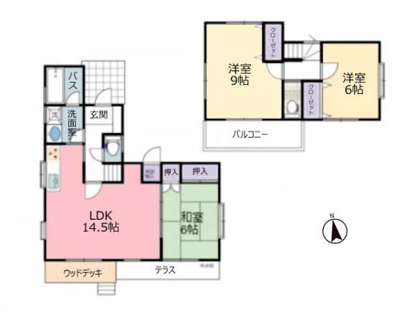 川越市大字笠幡の中古一戸建て