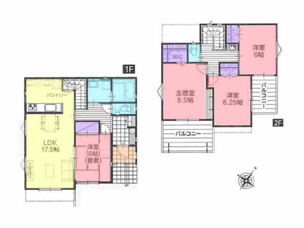 毛呂山町岩井東1丁目　新築一戸建て