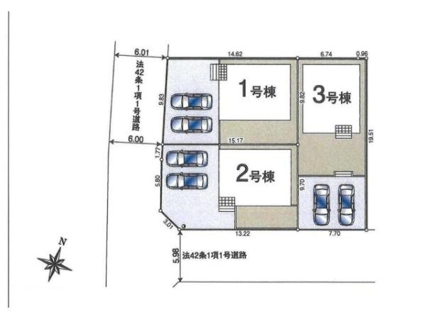 越生町越生東第2　新築分譲住宅　全3棟　3号棟