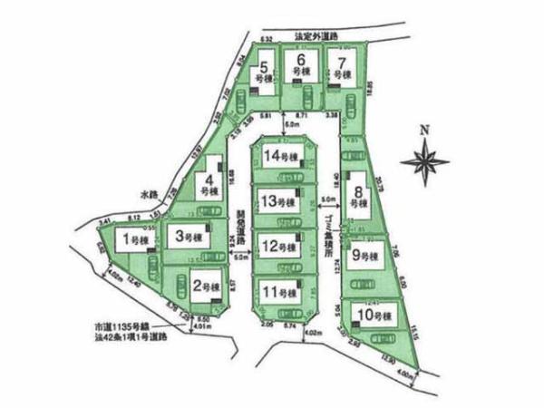 鶴ヶ島市脚折第26　1期　新築分譲住宅　全6棟　1号棟
