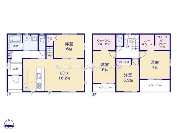 東松山市石橋2期　新築分譲住宅　全6棟　3号棟