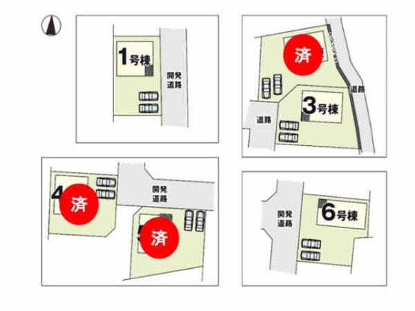 東松山市石橋2期　新築分譲住宅　全6棟　3号棟