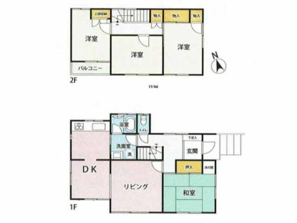 鳩山町松ヶ丘　中古一戸建て