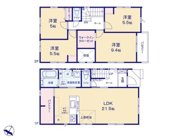 川越市南大塚8期　新築一戸建て