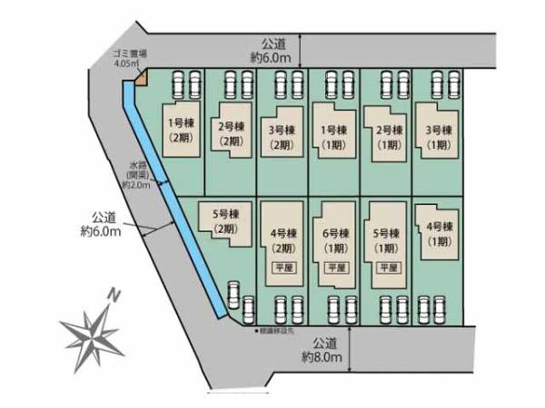 東松山市山崎町1期　新築分譲住宅　全6棟　1号棟