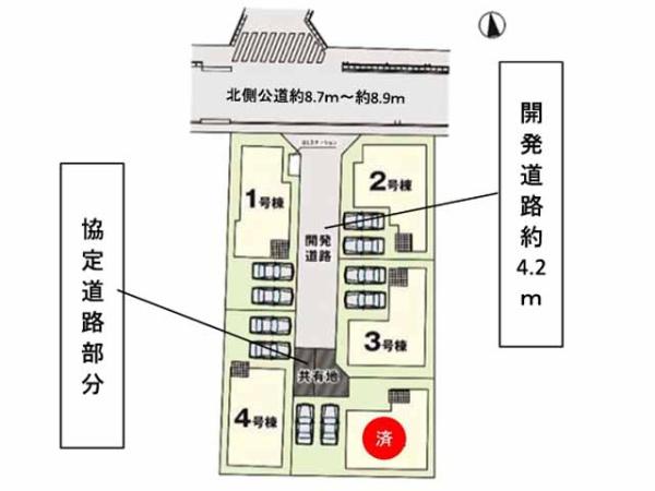 川越市今成1期　新築分譲住宅　全5棟　1号棟