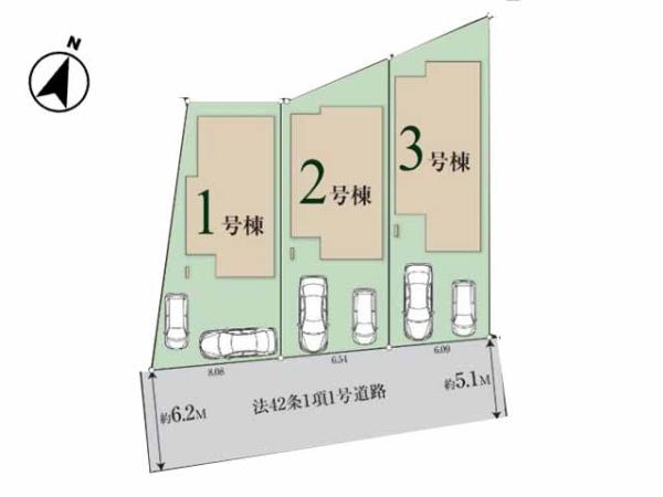 川越市郭町2期　新築分譲住宅　全3棟　3号棟