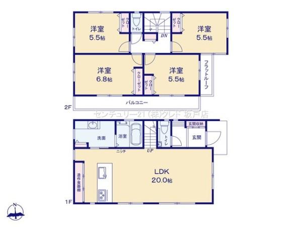 川越市上野田町第3期　新築一戸建て