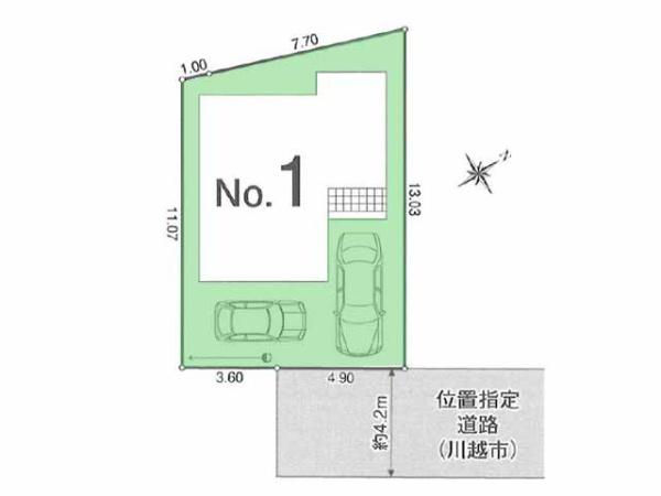 川越市安比奈新田第4　新築一戸建て