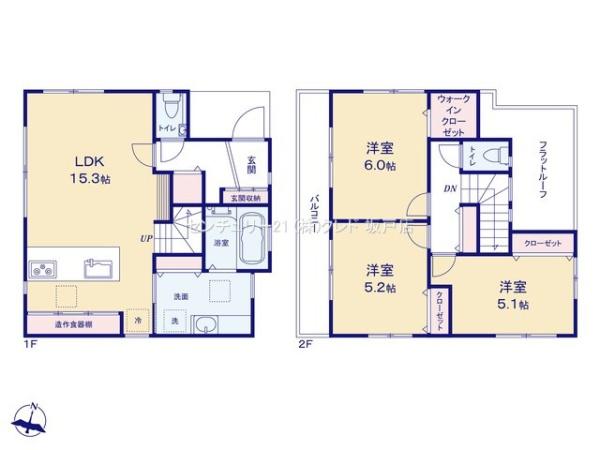 川越市藤間第12期　新築一戸建て