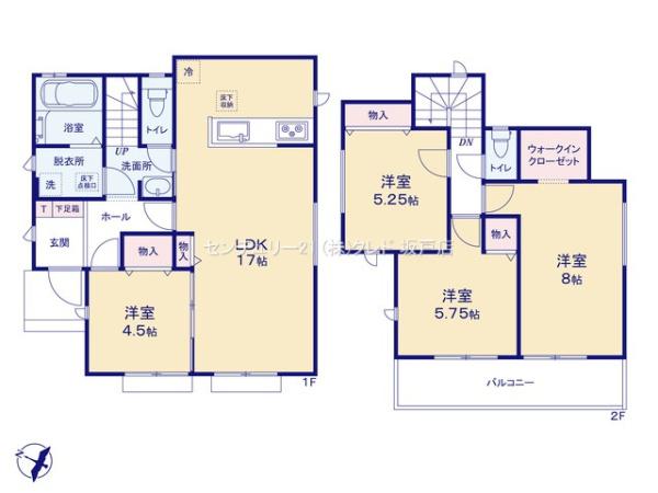 川越市鯨井　新築分譲住宅　全2棟　2号棟