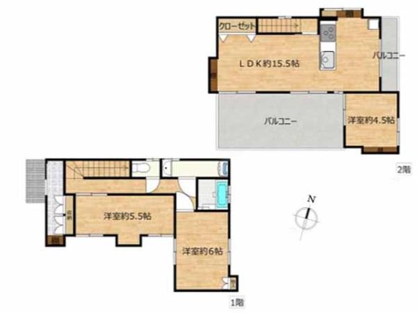 日高市高萩東　中古一戸建て