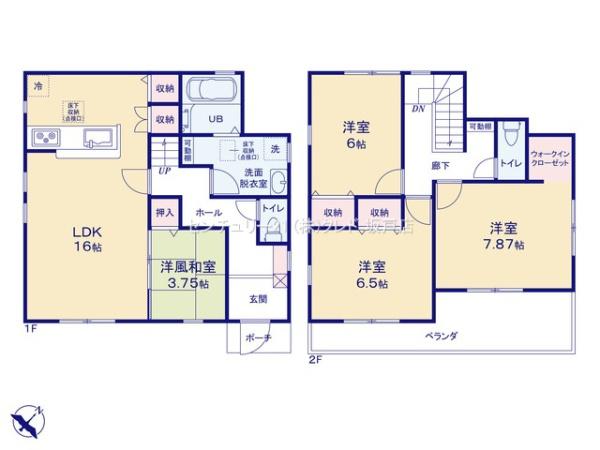 川越市今福　新築分譲住宅　全12棟　10号棟