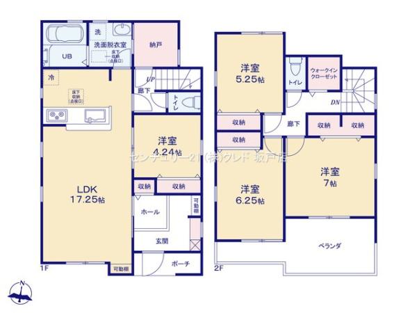 川越市大袋　新築分譲住宅　全4棟　4号棟