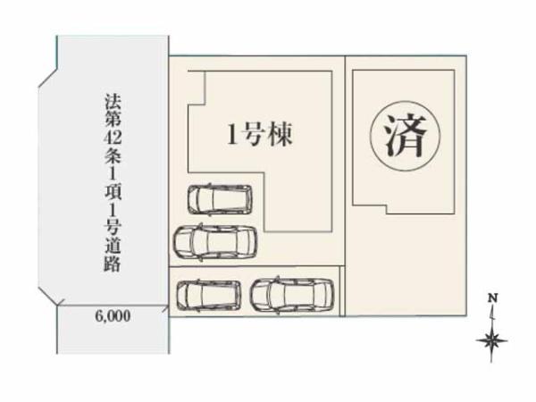 川越市かすみ野2丁目24-1期　新築分譲住宅　全2棟　1号棟
