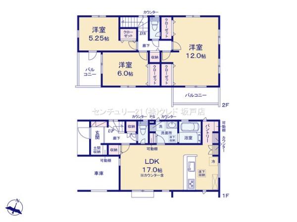 川越市砂新田2丁目　新築分譲住宅　全4棟　2号棟