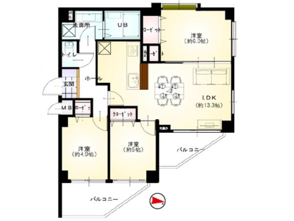 ダイアパレス若葉弐番館