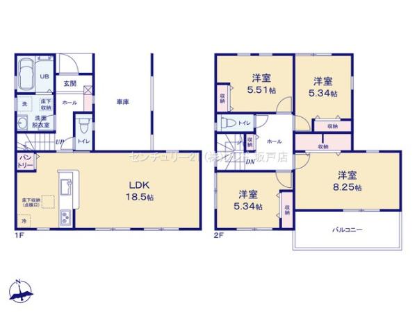 川越市霞ヶ関北第2　新築一戸建て
