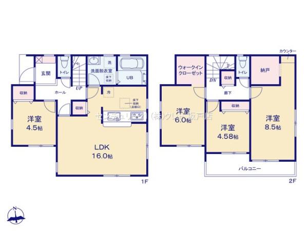 川越市四都野台　新築一戸建て