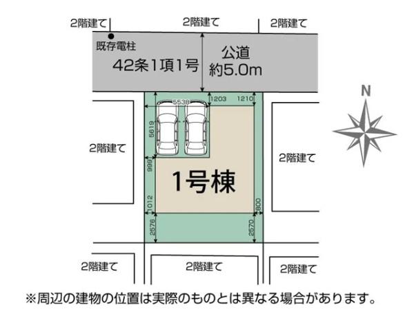 川越市霞ヶ関北3丁目2期　新築一戸建て