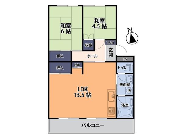 田園ハイツ川越2号棟
