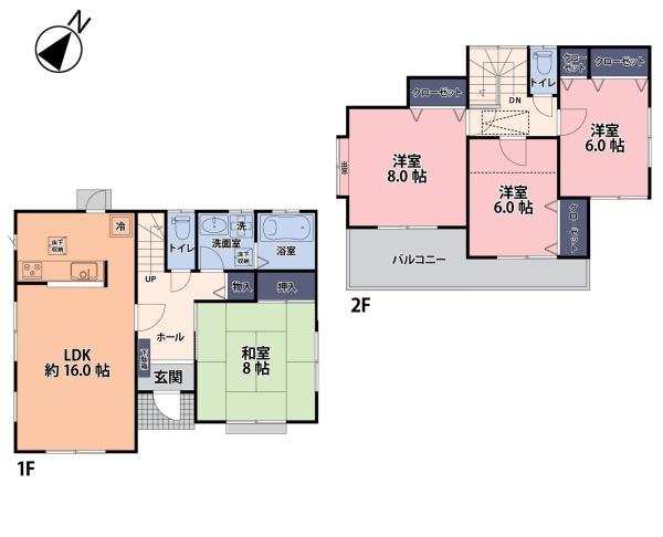 坂戸市長岡　中古一戸建て