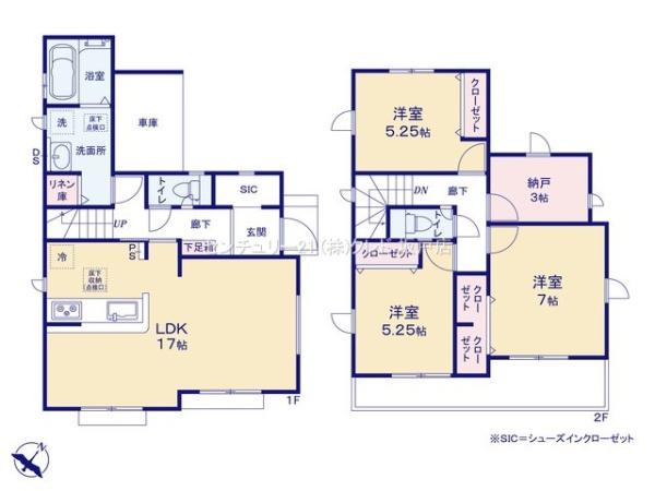 川越市岸町9期　新築分譲住宅　全7棟　5号棟