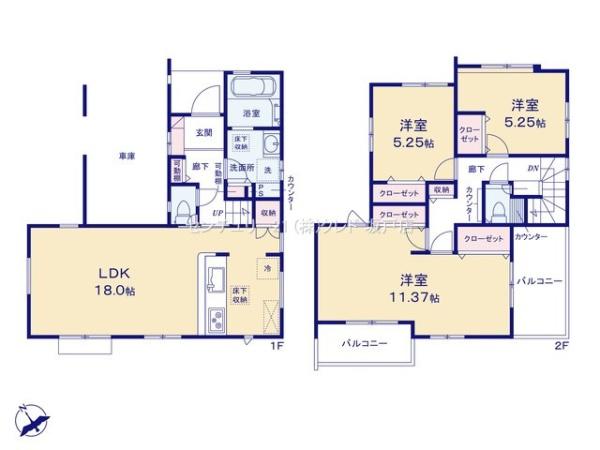 川越市的場6期　新築分譲住宅　全11棟　3号棟