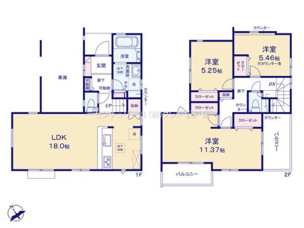 川越市的場6期　新築分譲住宅　全11棟　4号棟
