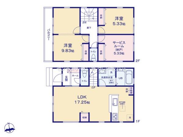 川越市的場第2　新築一戸建て