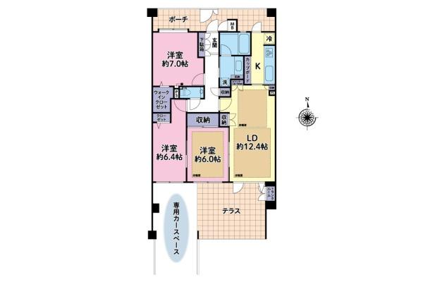 グランシャトレ坂戸シエルコート