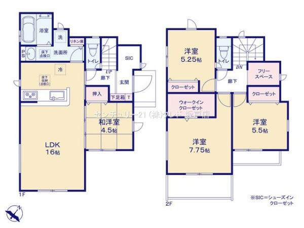 川越市岸町9期　新築分譲住宅　全7棟　7号棟