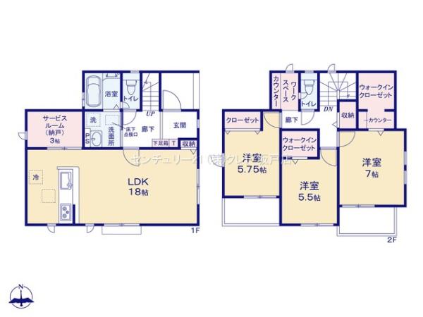 川越市宮元町4期　新築分譲住宅　全10棟　10号棟