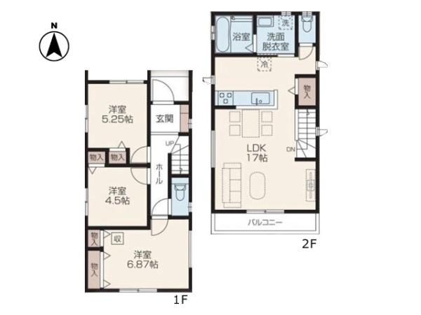 川越市寺尾5期　新築一戸建て