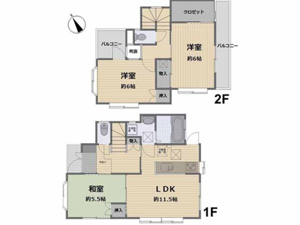 川越市野田町　中古一戸建て