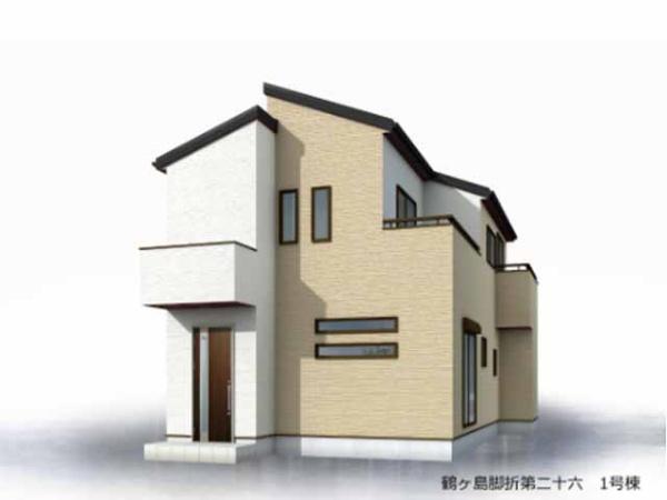 鶴ヶ島市脚折第二十六　新築分譲住宅　全2棟　1号棟