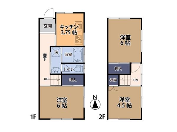 鶴ヶ島市脚折町　テラスハウス