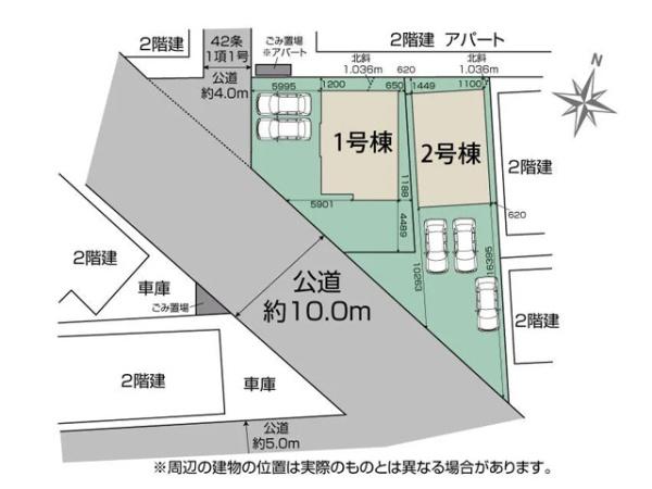 鶴ヶ島市下新田　新築分譲住宅　全2棟　2号棟