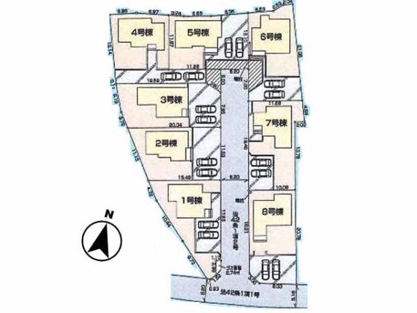 川越市古谷上　新築分譲住宅　全8棟　2号棟