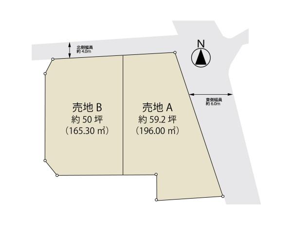川島町吹塚　売地　全2区画　B区画