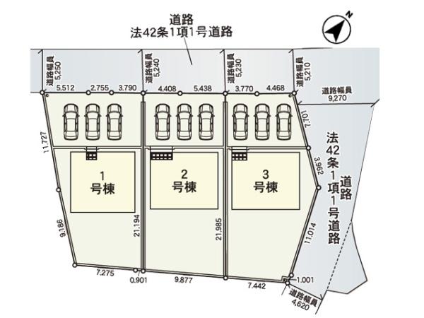 寄居町富田第1　新築分譲住宅　全3棟　3号棟