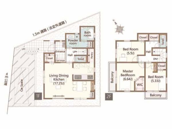 川越市志多町R6-A　新築一戸建て