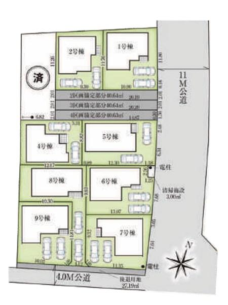 鶴ヶ島市脚折31期　新築分譲住宅　全9棟　5号棟