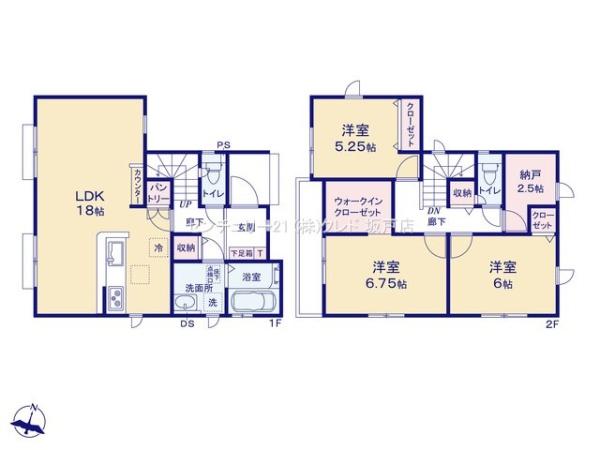 鶴ヶ島市脚折31期　新築分譲住宅　全9棟　4号棟